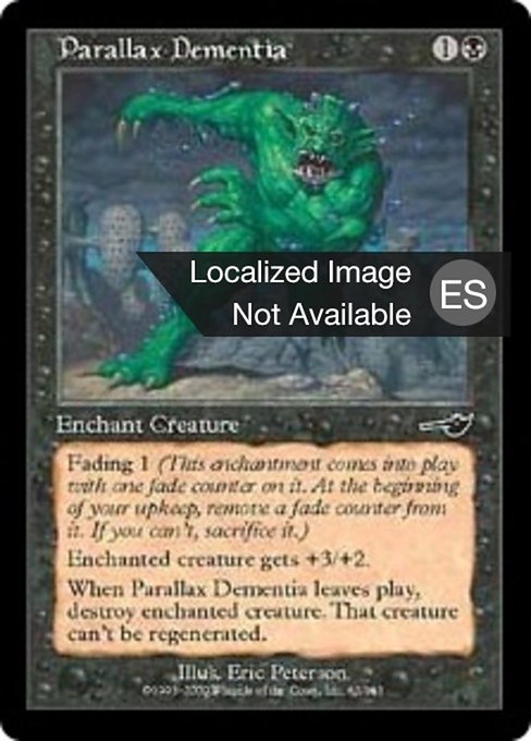 Demencia de paralaje