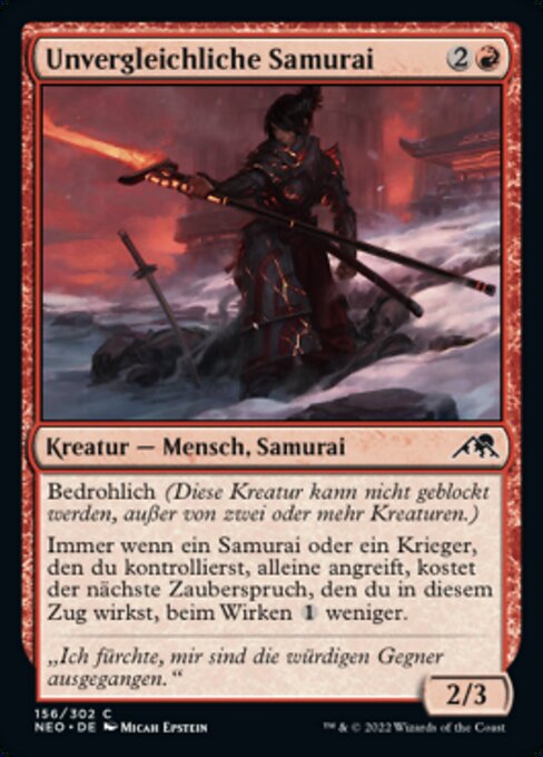 Unvergleichliche Samurai