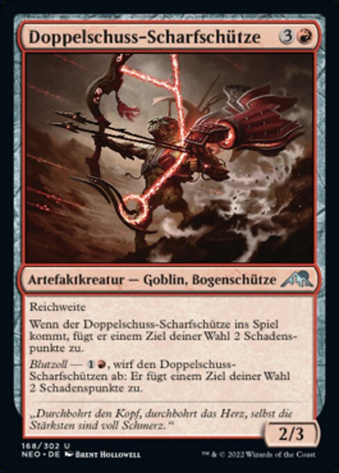 Doppelschuss-Scharfschütze