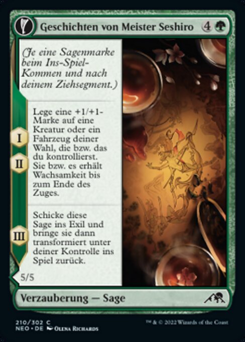 Tales of Master Seshiro // Seshiro's Living Legacy