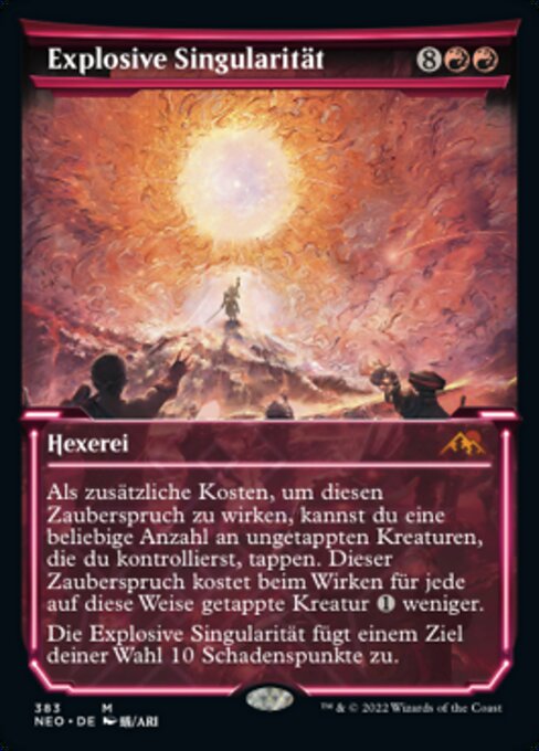 Explosive Singularity