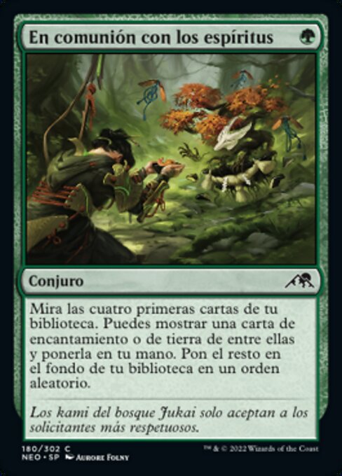 Commune with Spirits