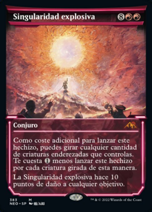 Explosive Singularity