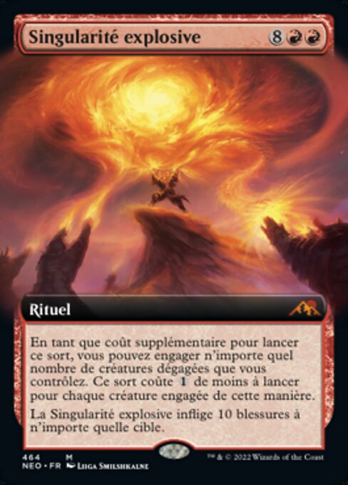 Explosive Singularity