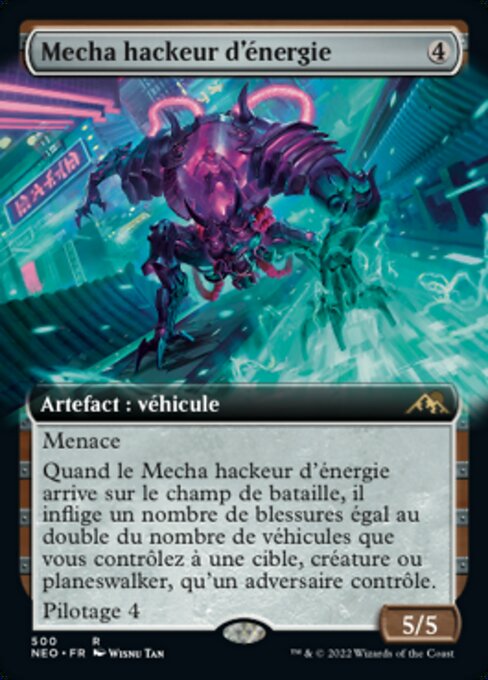 Mecha hackeur d'énergie