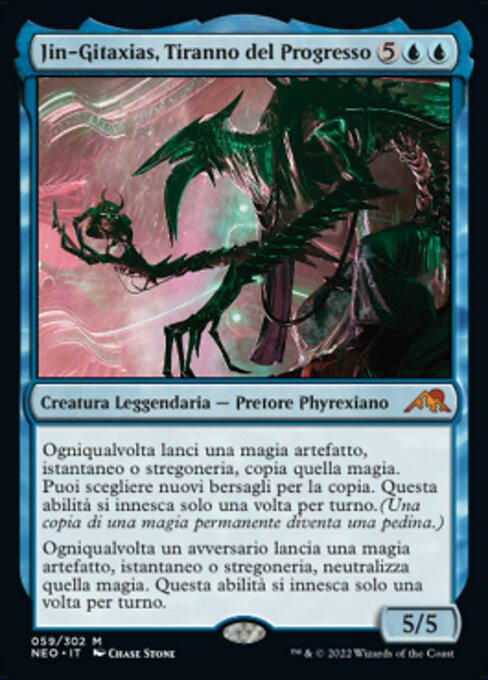 Jin-Gitaxias, Tiranno del Progresso