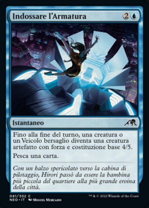 Indossare l'Armatura