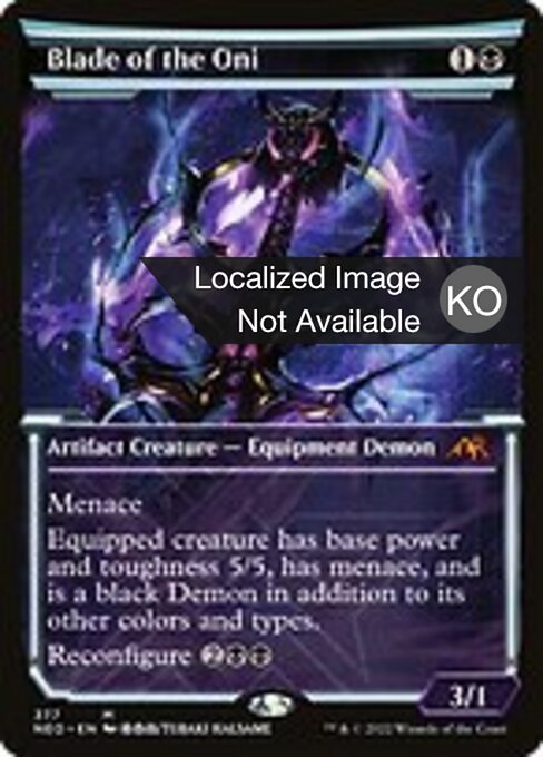 Blade of the Oni