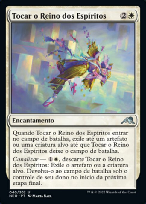 Tocar o Reino dos Espíritos