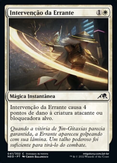 Intervenção da Errante