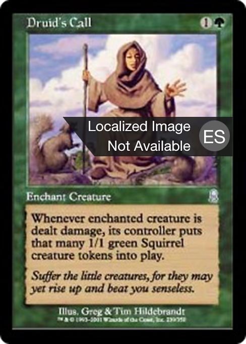 Llamado de la druida