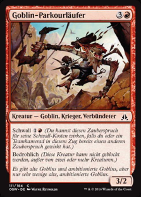 Goblin-Parkourläufer
