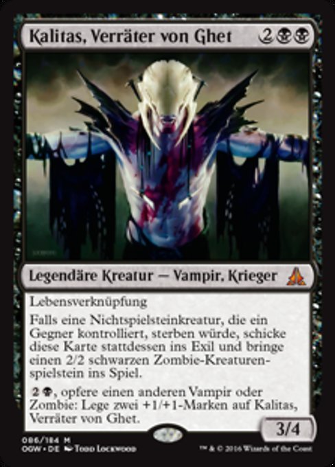Kalitas, Verräter von Ghet