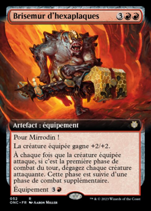 Brisemur d'hexaplaques