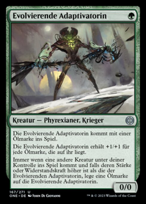 Evolvierende Adaptivatorin