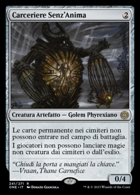 Carceriere Senz'Anima