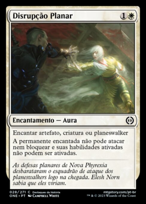 Planar Disruption