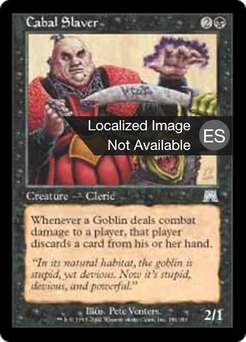 Esclavista de la Cábala