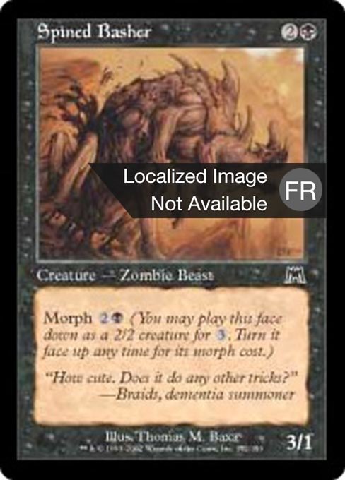 Défonceur à échine