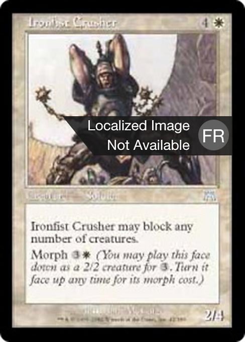 Écrabouilleur aux poings de fer