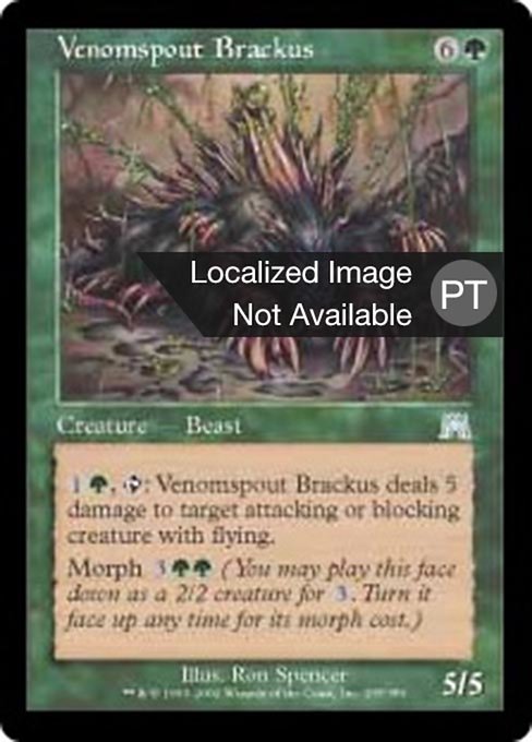 Brackus Esguicha-Veneno