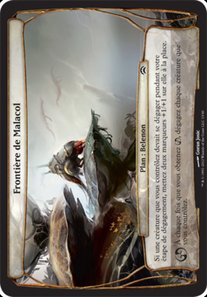 Frontière de Malacol