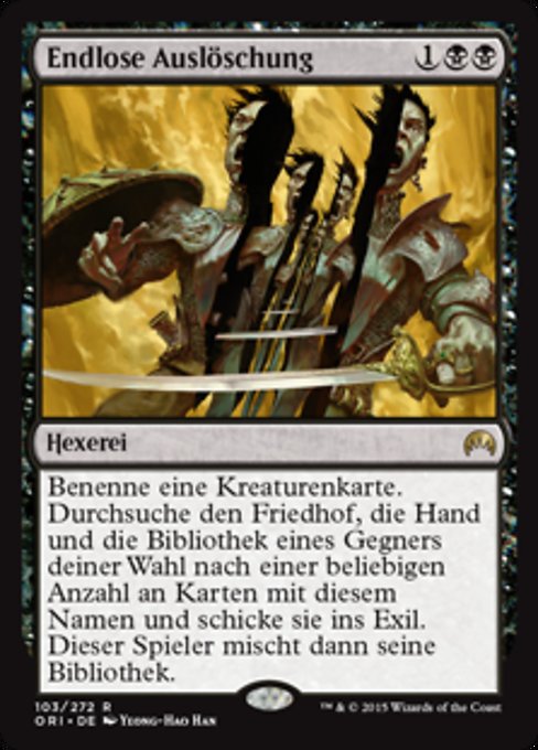 Endlose Auslöschung