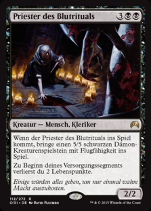 Priester des Blutrituals