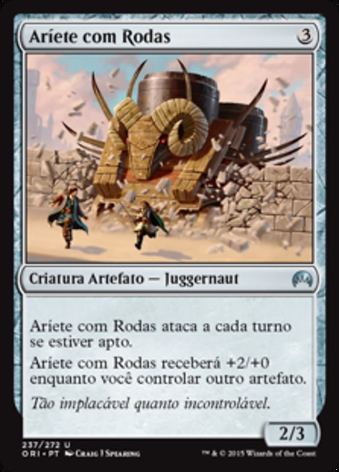 Aríete com Rodas