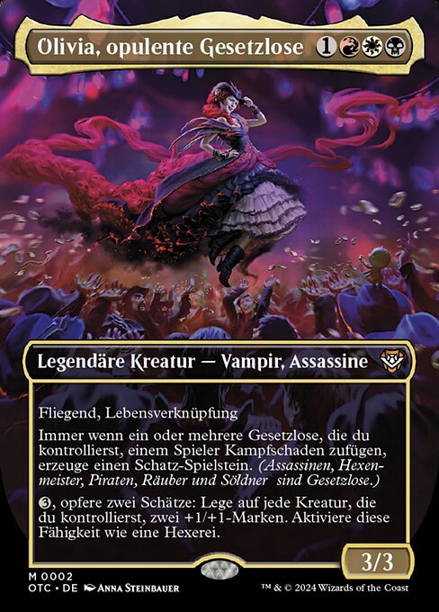 Olivia, opulente Gesetzlose