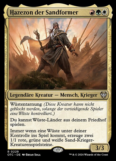 Hazezon, Shaper of Sand