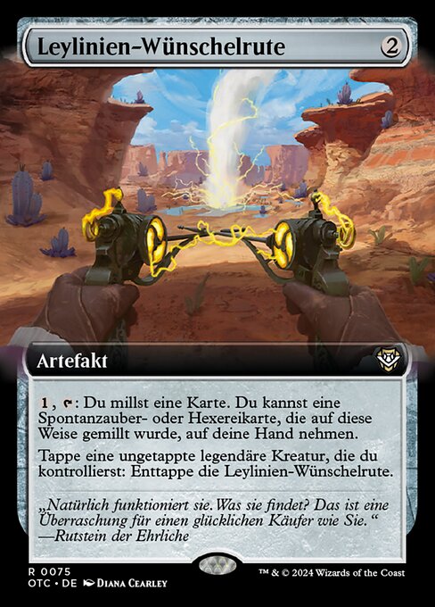 Leylinien-Wünschelrute