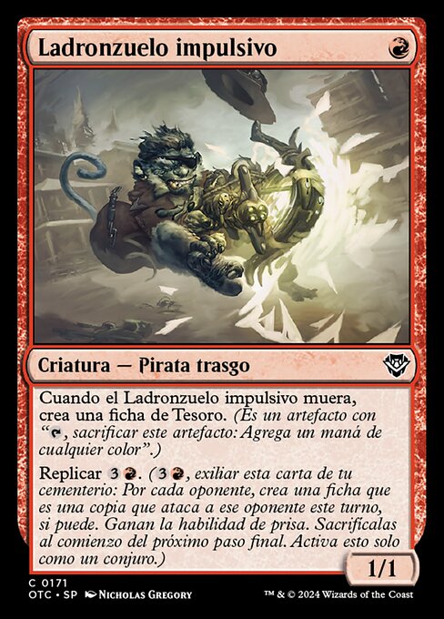 Ladronzuelo impulsivo