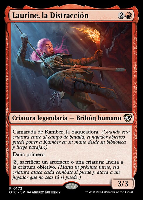 Laurine, la Distracción