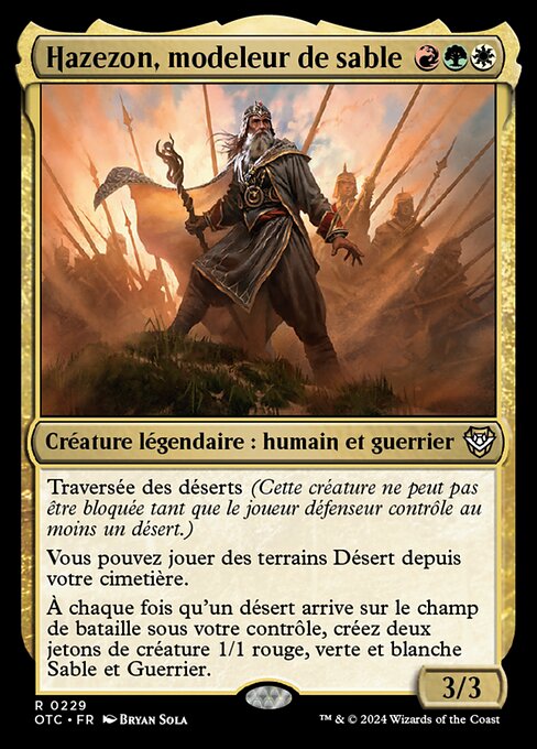 Hazezon, Shaper of Sand