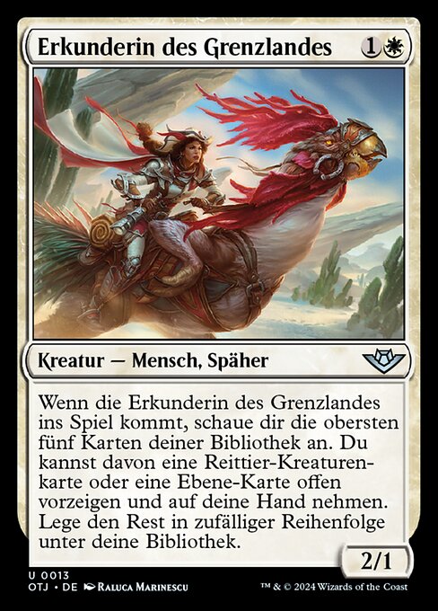 Erkunderin des Grenzlandes