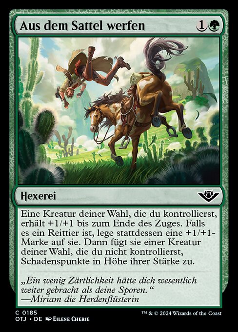 Throw from the Saddle