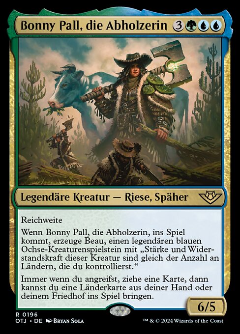 Bonny Pall, Clearcutter