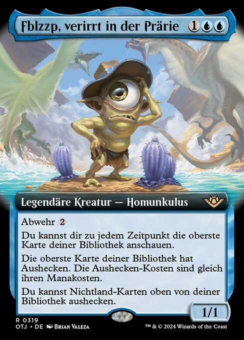 Fblzzp, verirrt in der Prärie