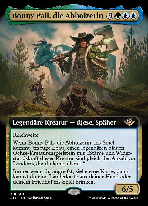 Bonny Pall, Clearcutter