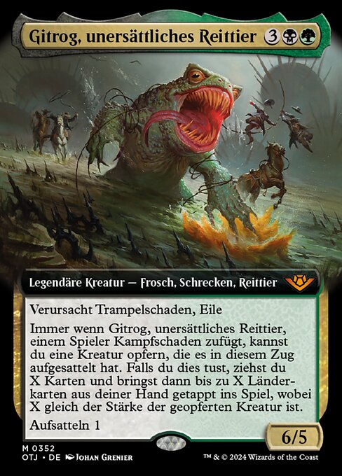 The Gitrog, Ravenous Ride