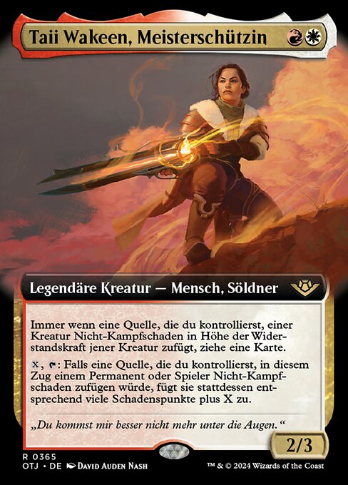 Taii Wakeen, Perfect Shot