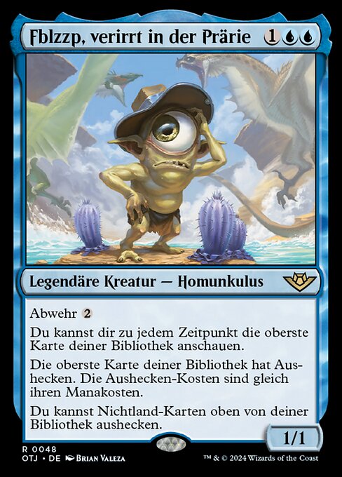 Fblthp, Lost on the Range