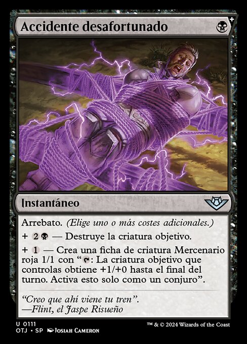 Unfortunate Accident