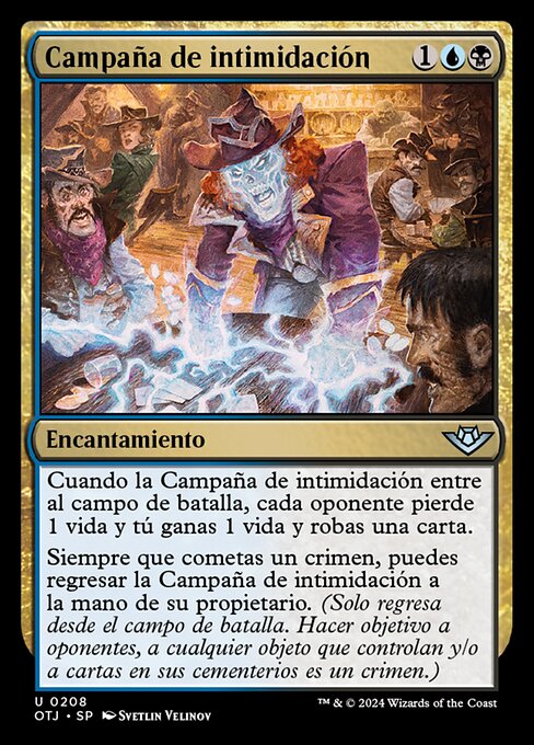 Intimidation Campaign