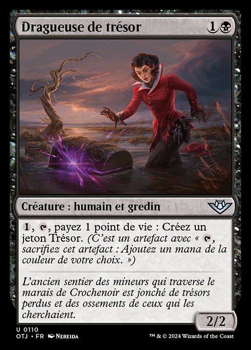 Dragueuse de trésor