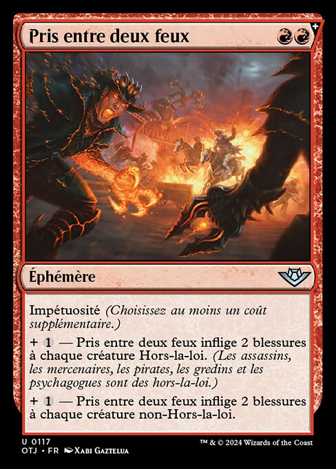 Pris entre deux feux