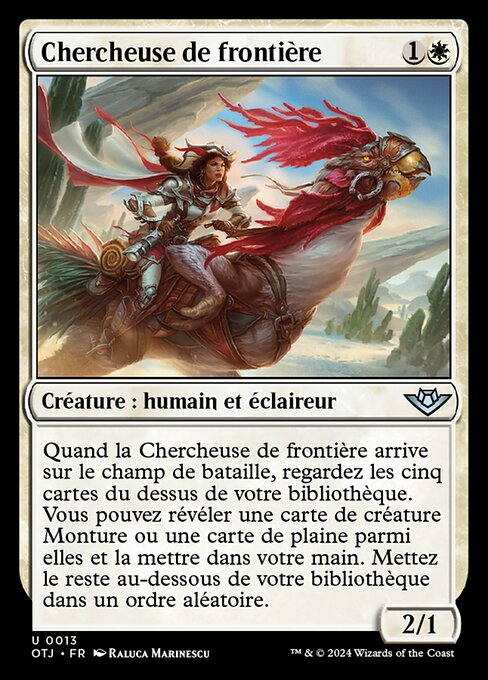 Chercheuse de frontière