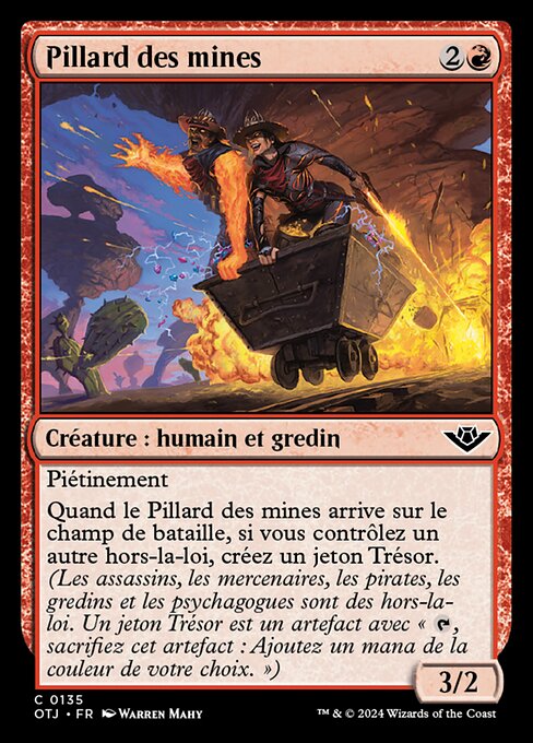 Pillard des mines