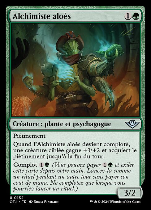 Alchimiste aloès